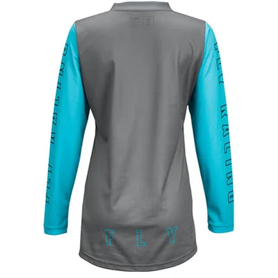 Jersey FLY RACING Mujer F-16 Blue/Grey