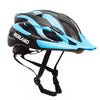 casco de bicicleta mtb azul rideland