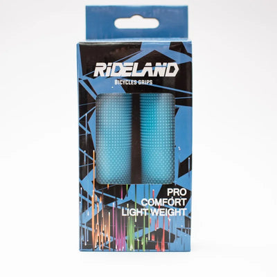 Puños de Bicicleta Rideland Fijación Azul